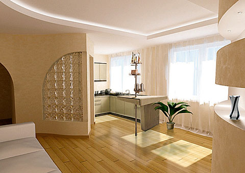 Перепланировки кухни в доме