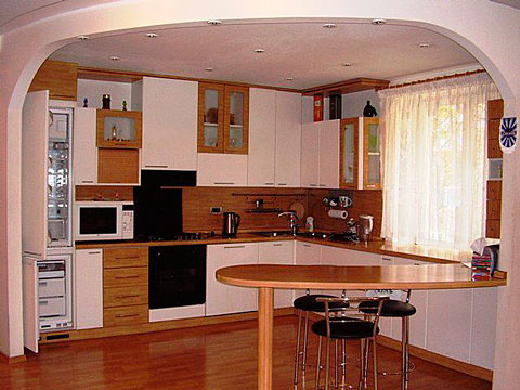 Перепланировки кухни в панельном доме